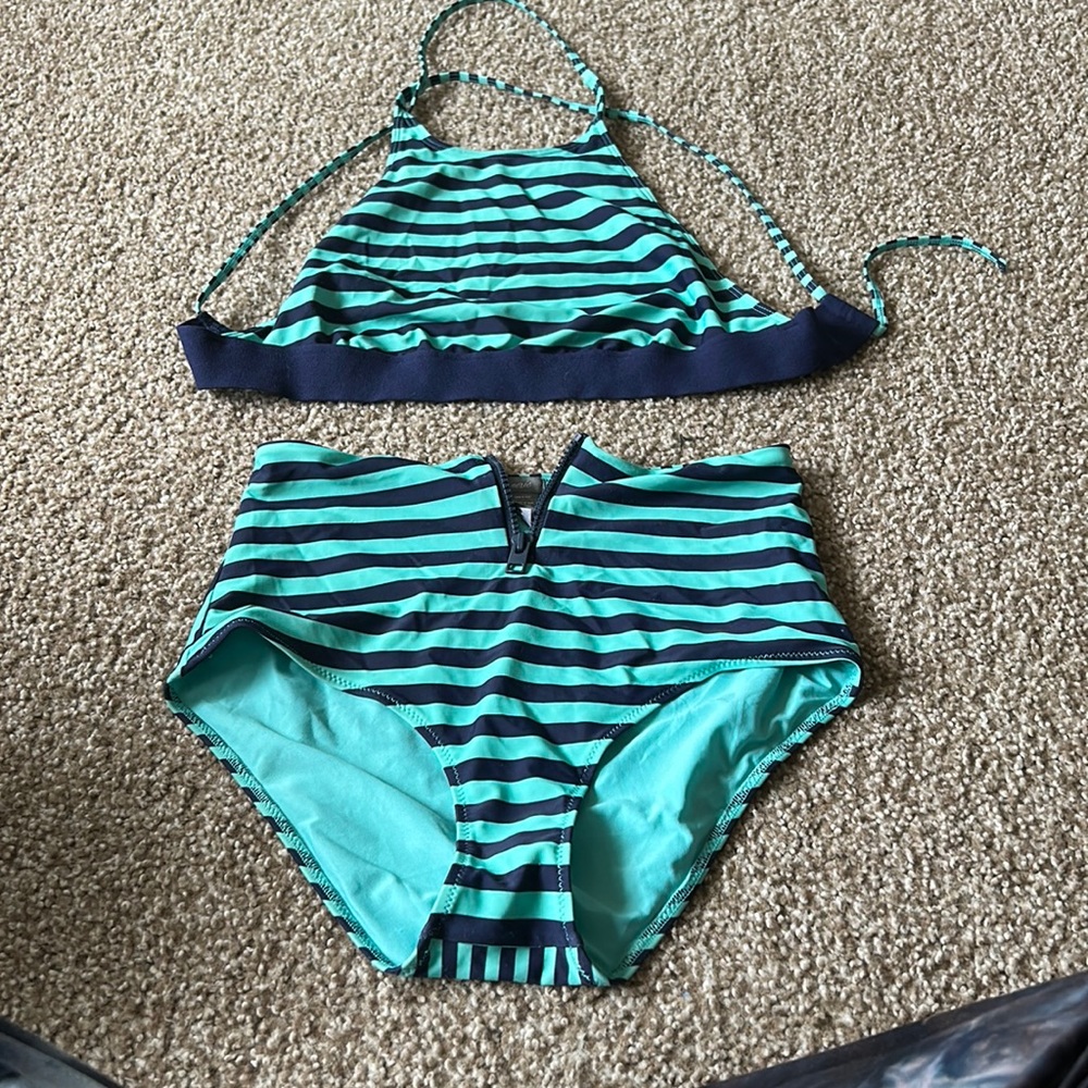 Aerie two piece high waist